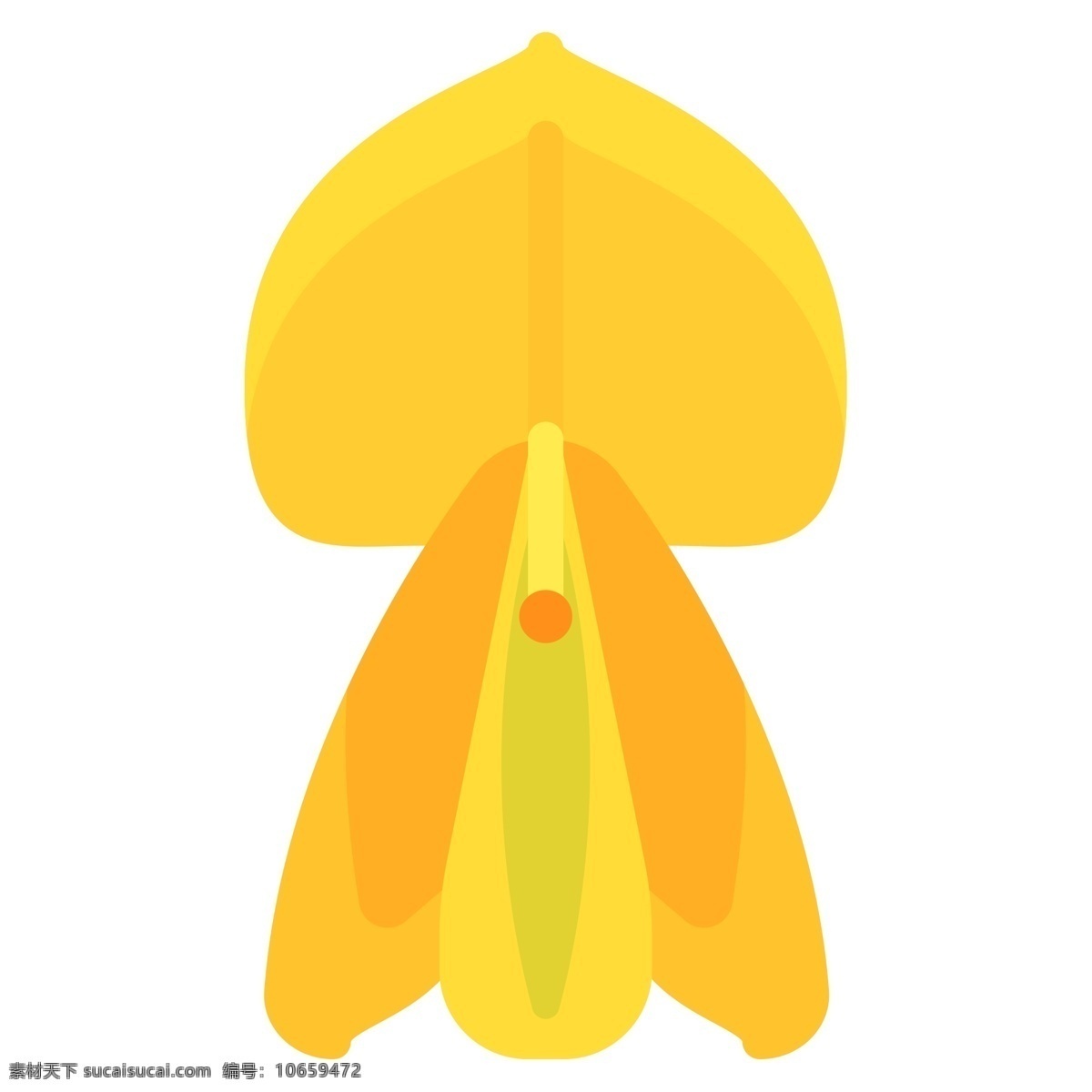 卡通 黄色 花朵 免 抠 图 黄色花朵 卡通插画 艺术插画 小花朵 新鲜漂亮 植物生长 红色花朵 手绘花朵 艺术
