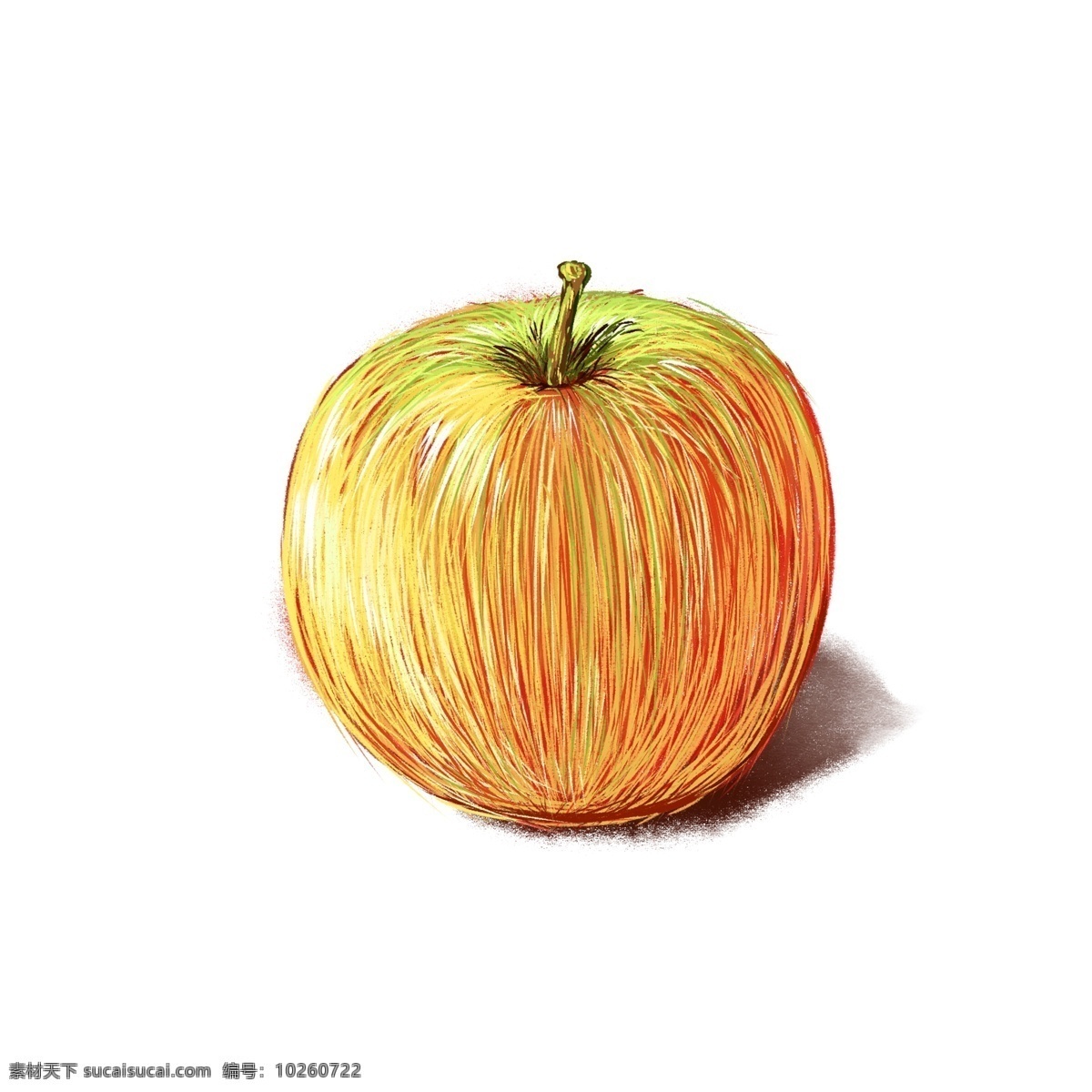 圣诞节 平安夜 平安 果 苹果 手绘 手绘素材 手绘水果 平安果
