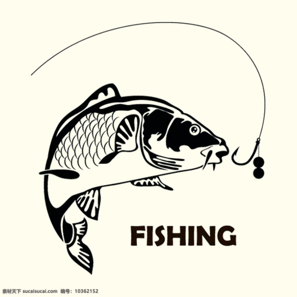 矢量鱼 钓鱼 垂钓 鱼 渔具 户外竞技 标志图标 其他图标