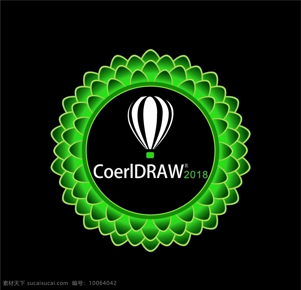 仿制 2018 图标 仿cdr corel draw cdr图标 cdr启动 界面 logo 标志图标 其他图标
