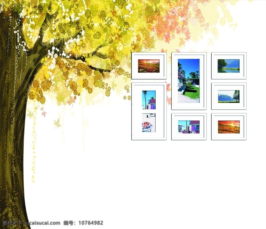 照片墙 大树 墙面画 背景墙 画框 创意照片墙 造型树 社区照片墙 社区妇女之家 妇女之家 照片墙设计 树形 照片形象墙 形象照片墙 员工照片墙 室内广告设计