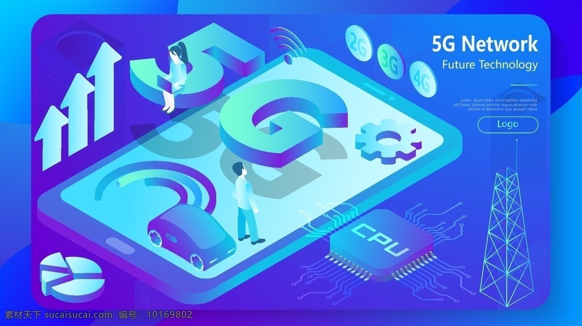 5g 移动 网络通讯 革命 科技 d 矢量 插画 互联网 网络 信号 通讯 未来 汽车 手机 cpu 白领 用户 数据 信号塔 配图 手机壁纸