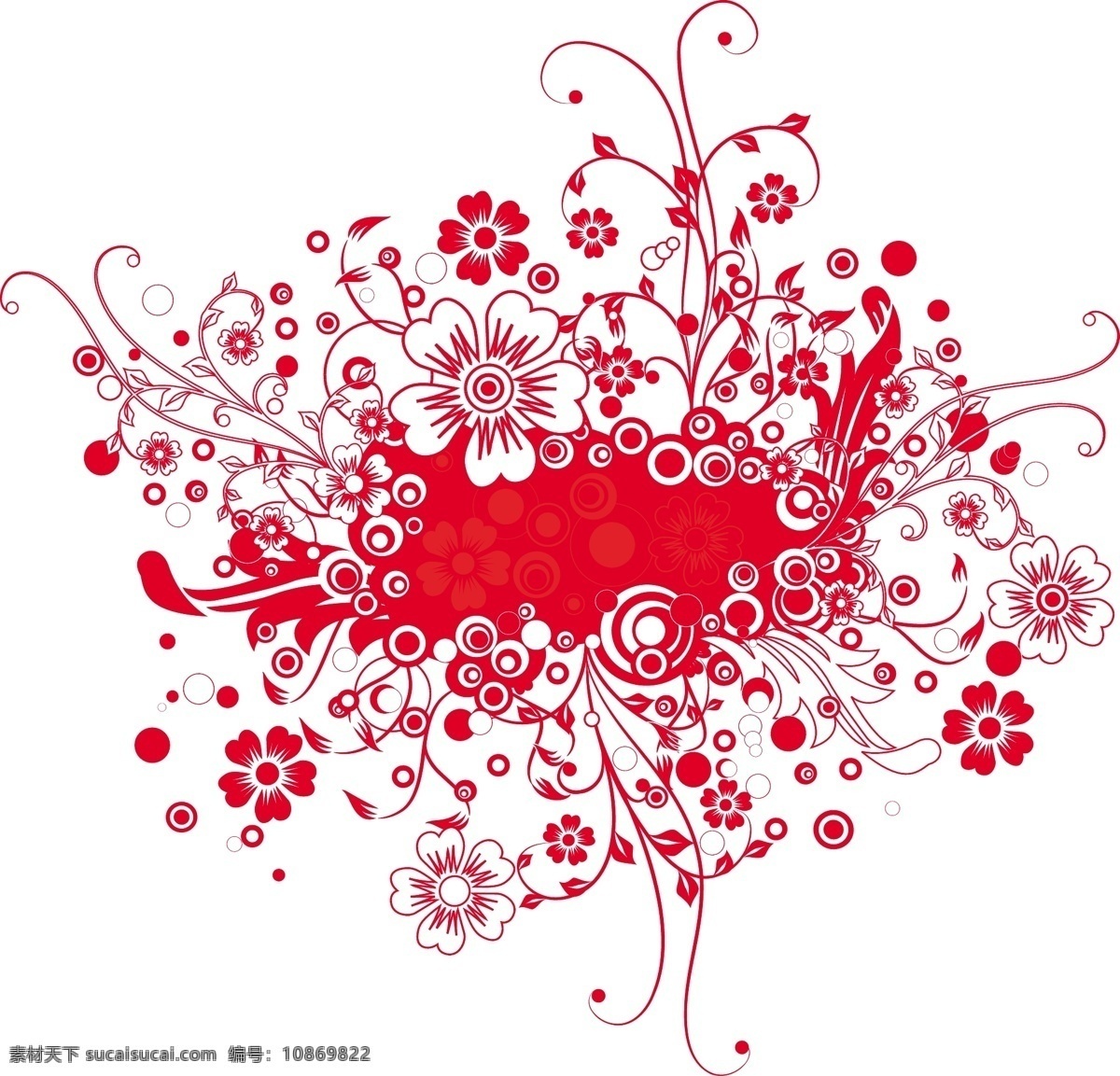 插图 红色 红色的花 花 花的帧 帧 帧插图 框架图 框架 说明 卡 黄色 矢量 免费矢量花 矢量图 日常生活