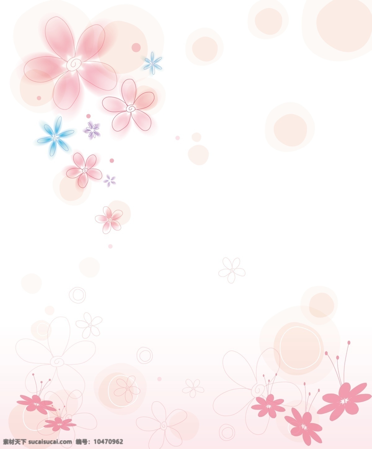 五瓣花儿飞 红花 五瓣花 花儿 红底 背景 花纹 蓝花 移门 花 粉色 移门图案 底纹边框