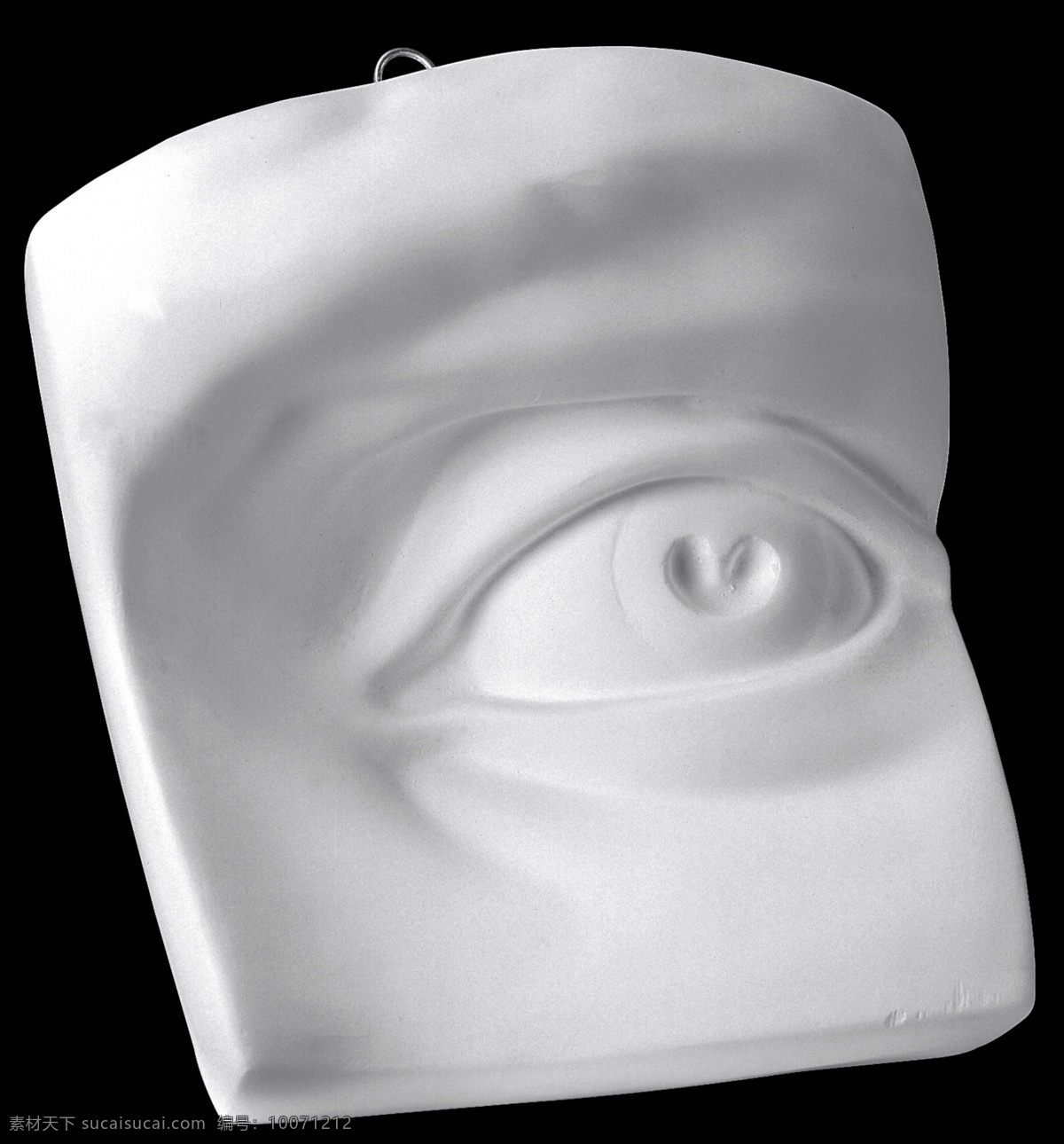 石膏像 美术绘画 模具 形状 眼 人模具 文化艺术