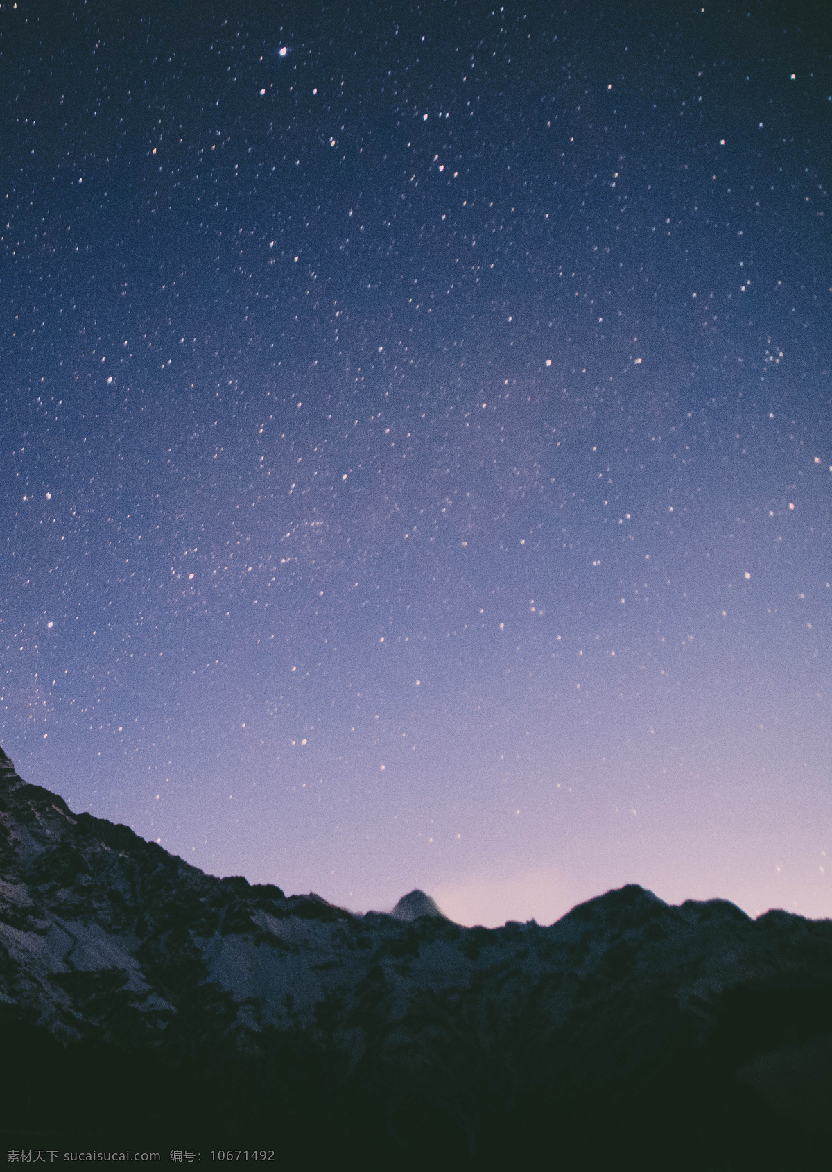 星空 山川 雪山 夜空 黑夜 星星 繁星 星光 夜 夜晚 天空 黑 银河 星河