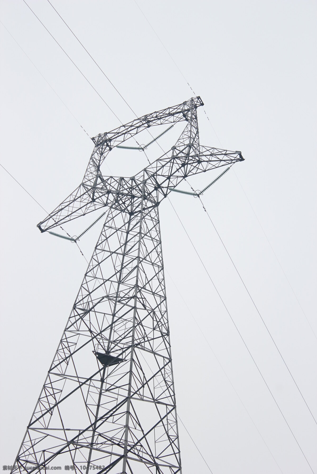 电线塔 电塔 电网 电线 高压线 塔架 发电 电力 工业生产 现代科技