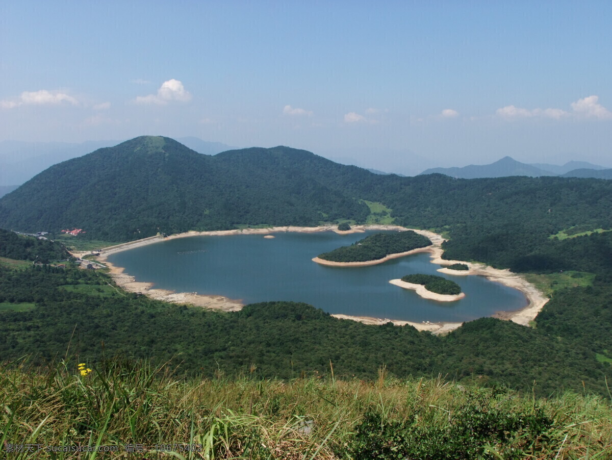 浙西天池 天池 浙西 群山 绿树 国内旅游 旅游摄影 蓝色