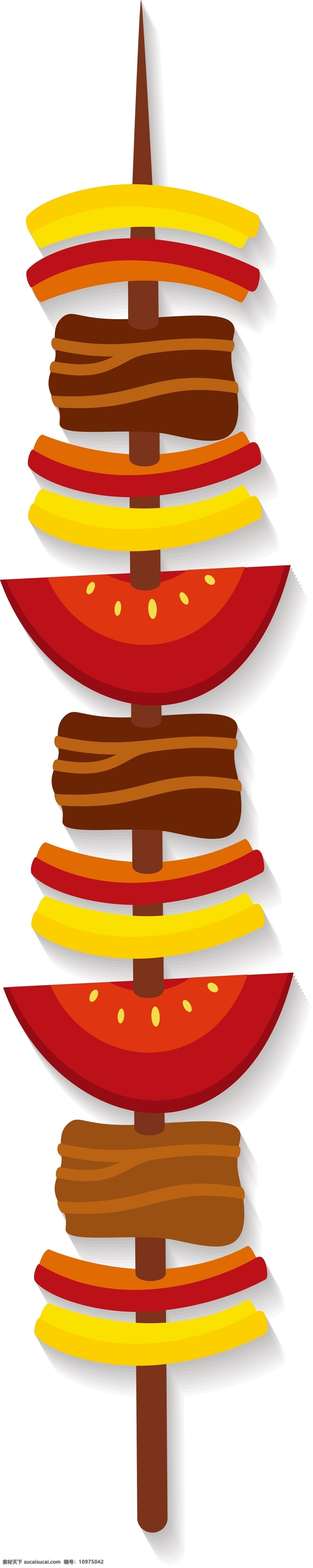 美味 蔬菜 烧烤 插画 蔬菜的烧烤 卡通插画 烤肉插画 烤串插画 烧烤插画 诱人的烧烤 红色的番茄