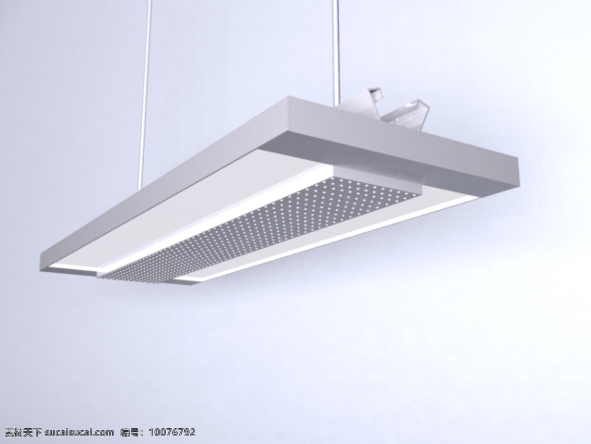 日光灯 灯饰 吊灯 模型 3d模型素材 灯具模型
