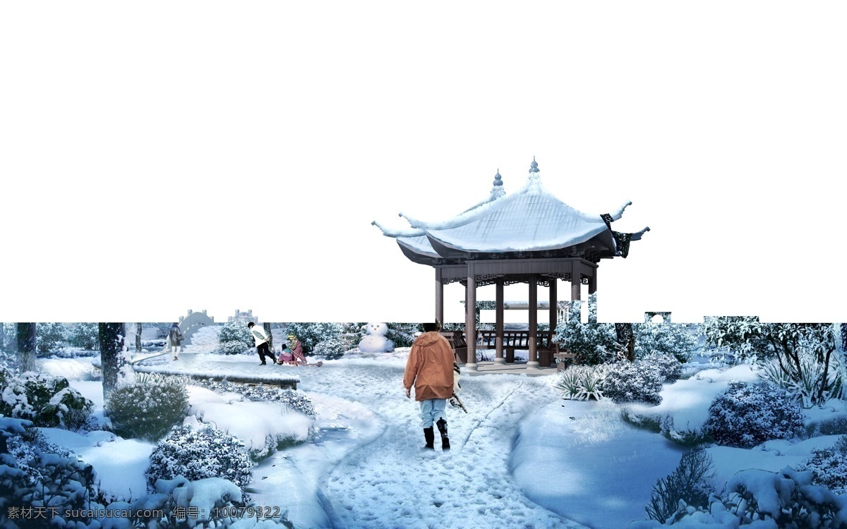 湖心 双 亭 冬 白云 冬天雪景 风景 高像素 蓝天 浪漫 美景 时尚 自然 清新 冬天 雪 雪花 树 天空