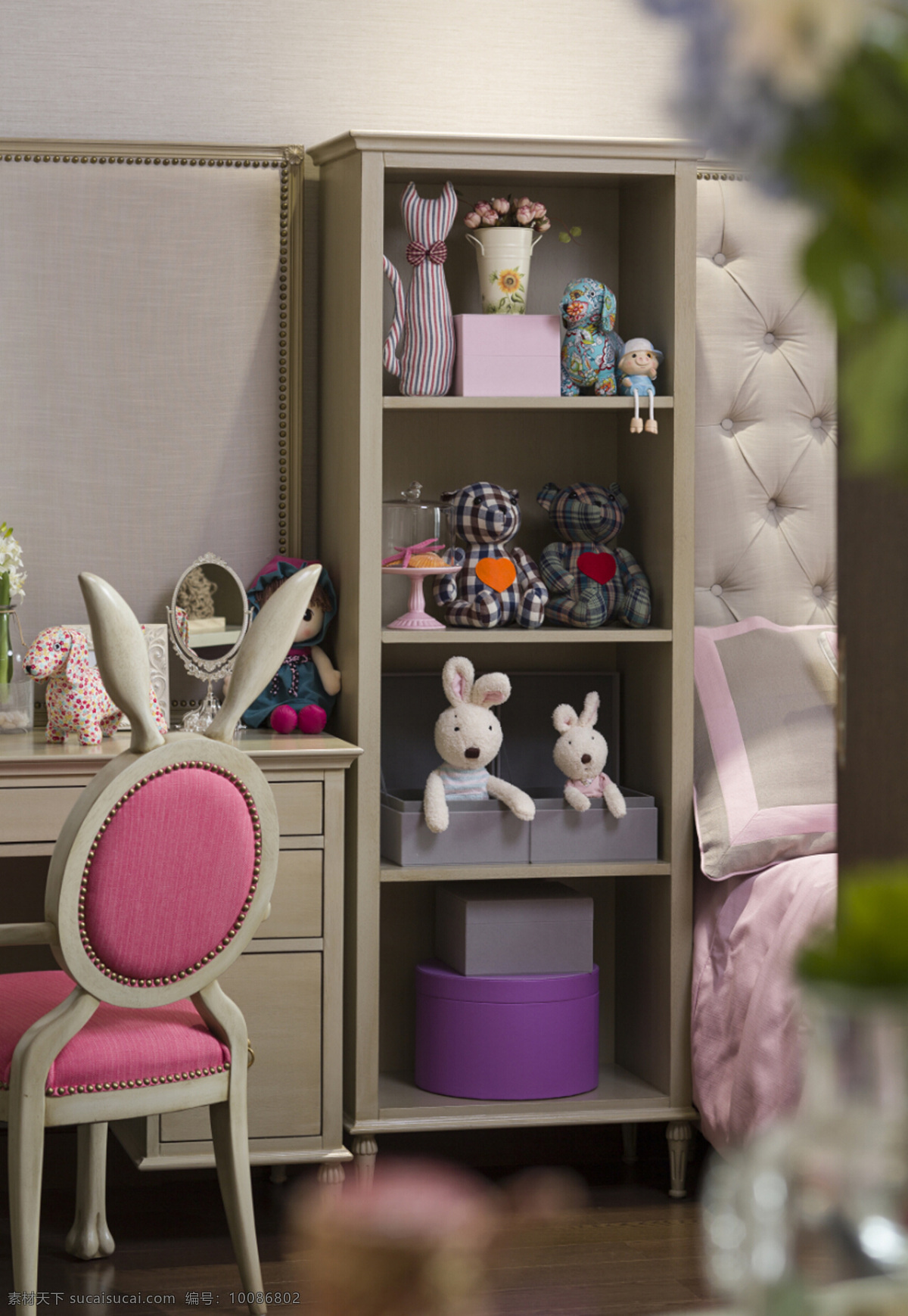 美式 粉色 卧室 柜子 设计图 家居 家居生活 室内设计 装修 室内 家具 装修设计 环境设计