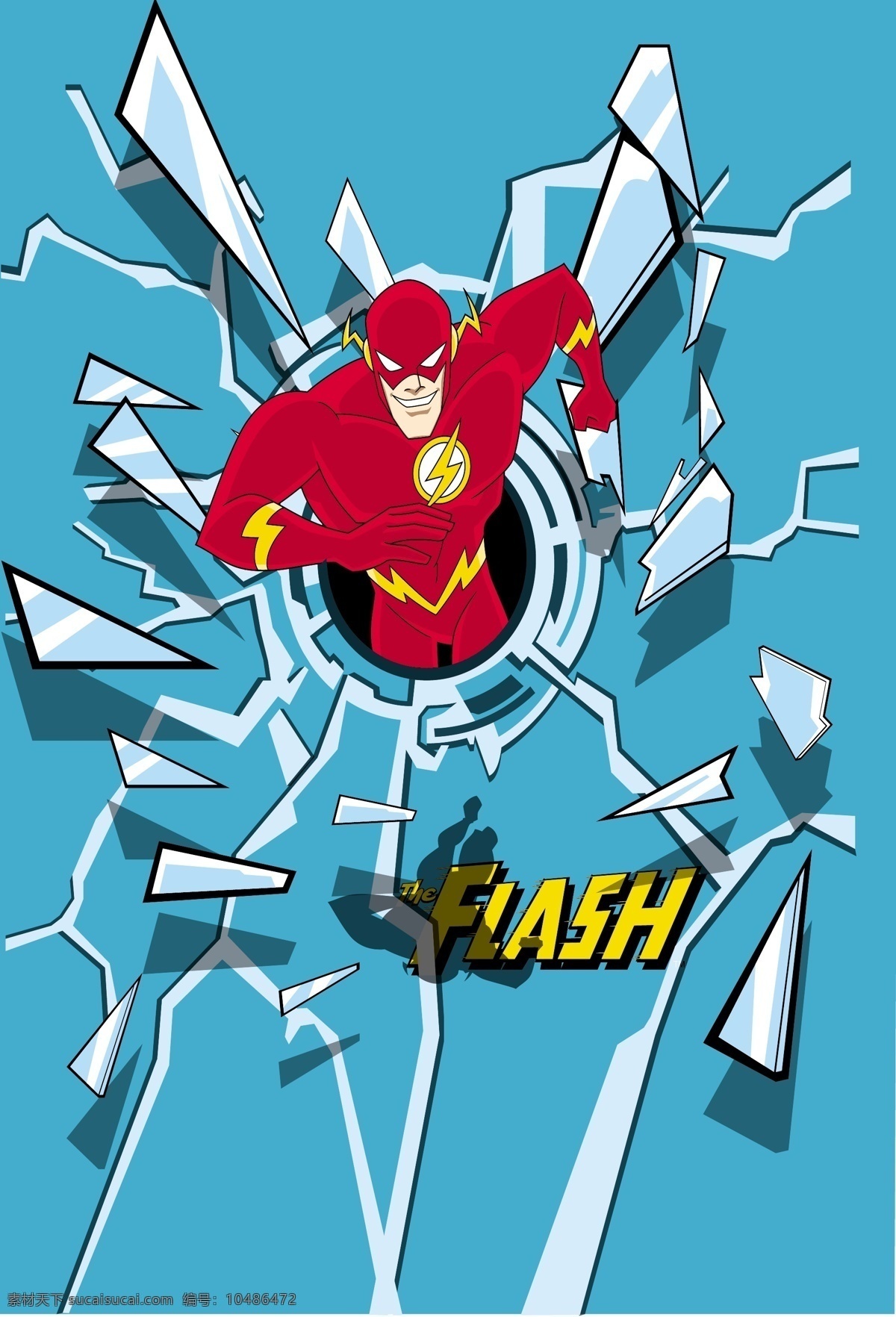 闪电侠 超人 superman 蝙蝠侠 batman flash 华纳 dc漫画 超级英雄 英雄联盟 卡通形象 其他人物 矢量人物 矢量 超人英雄