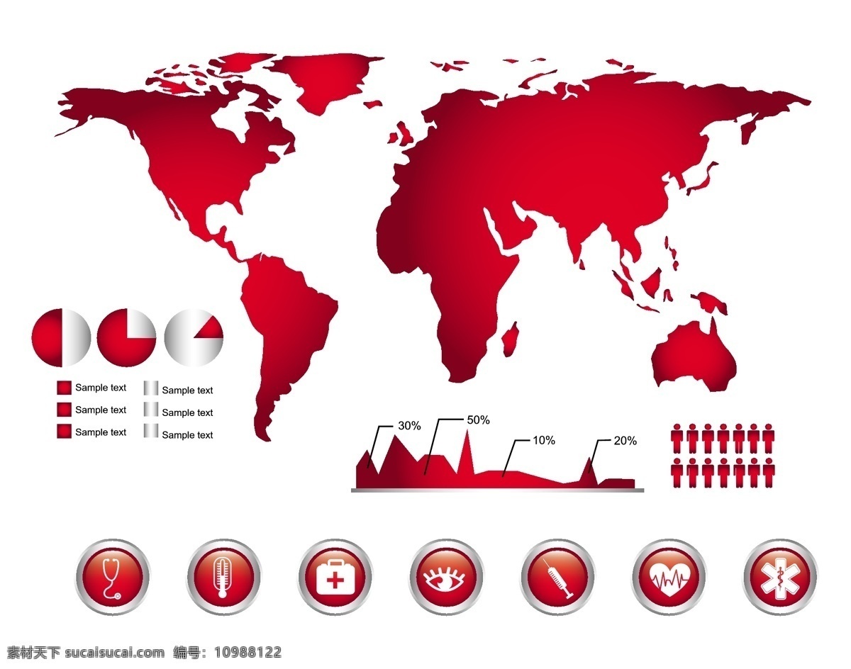 医疗 信息 图形 创意设计 矢量图 创意 商业 矢量图形 图表 医学 商务金融