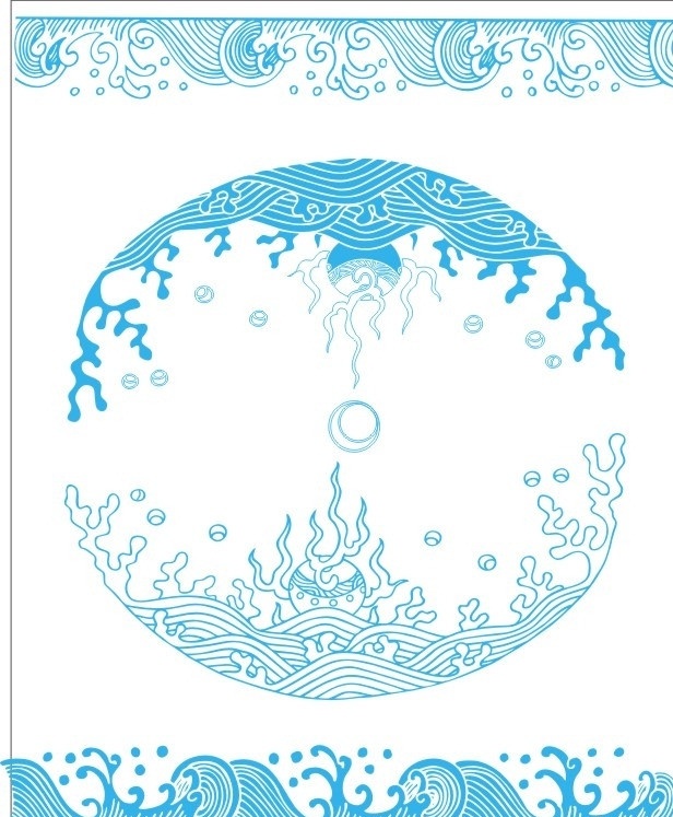 古典水纹 水纹 花纹 底纹 纹样 古代 中国古代 传统 传统纹样 传统图案 吉祥 吉祥图案 传统文化 古典 黑白 文化艺术 装饰 装饰图案 民间 设计师图库 矢量 矢量素材 底纹背景 底纹边框