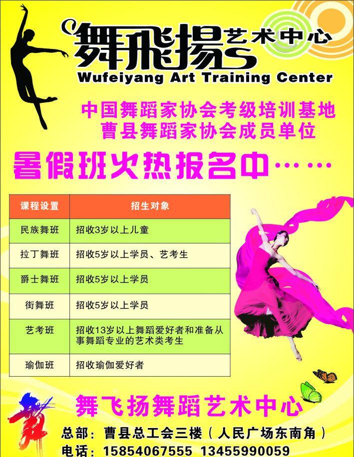 舞 飞扬 dm宣传 dm宣传单 培训 暑假班 舞飞扬 政和商务 矢量 海报 企业文化海报
