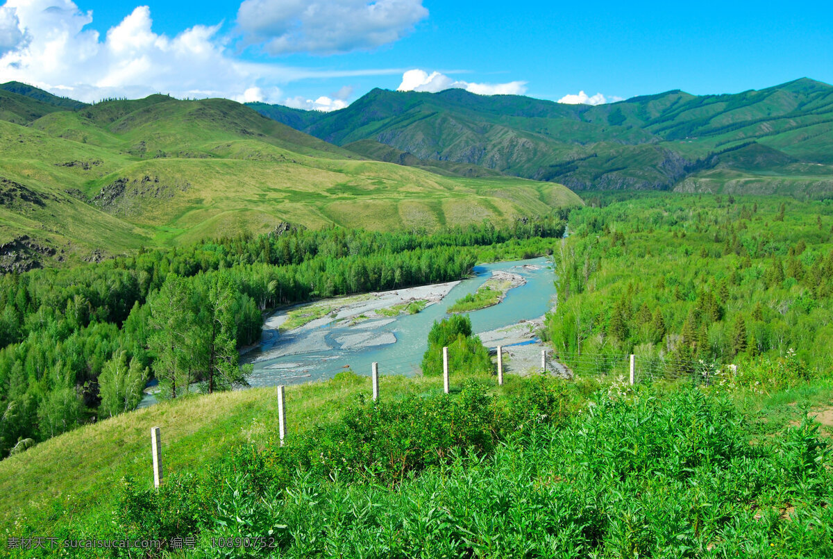 新疆 白 哈巴 风景