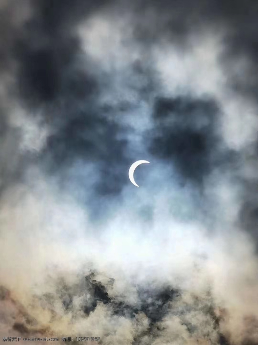 金环日食 日食 背景 天空 灰色 弦月 自然摄影 自然景观 自然风景