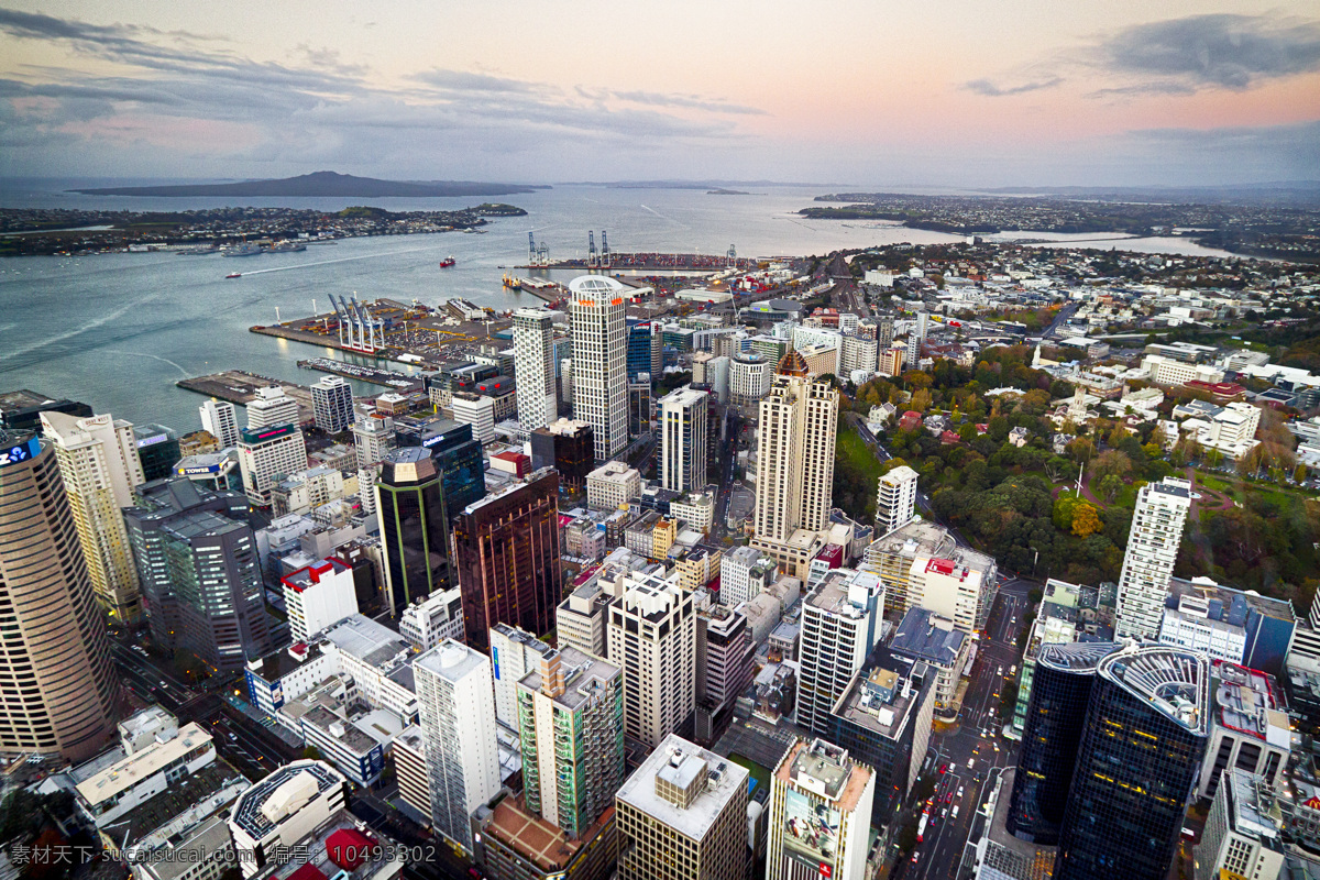 新西兰 奥克兰 城市 新西兰北岛 海边城镇 海滨 商业金融中心 国外旅游 旅游摄影
