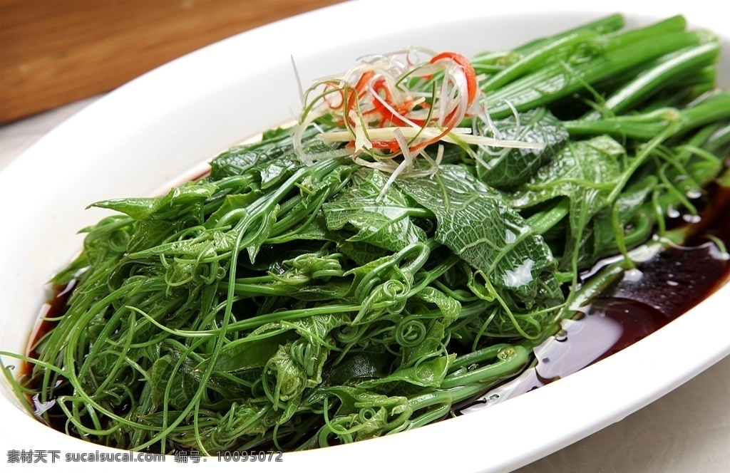 白灼龙须菜 美食 传统美食 餐饮美食 高清菜谱用图