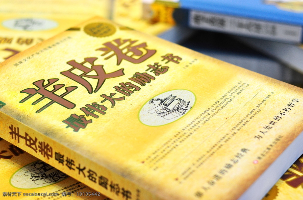 羊皮卷 羊皮卷书 励志书 羊皮卷特写 书本 生活 生活百科 学习办公