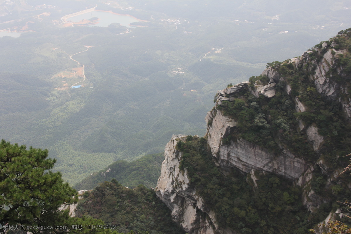 江西 庐山 群山 险峻 群峰 自然景观 山水风景