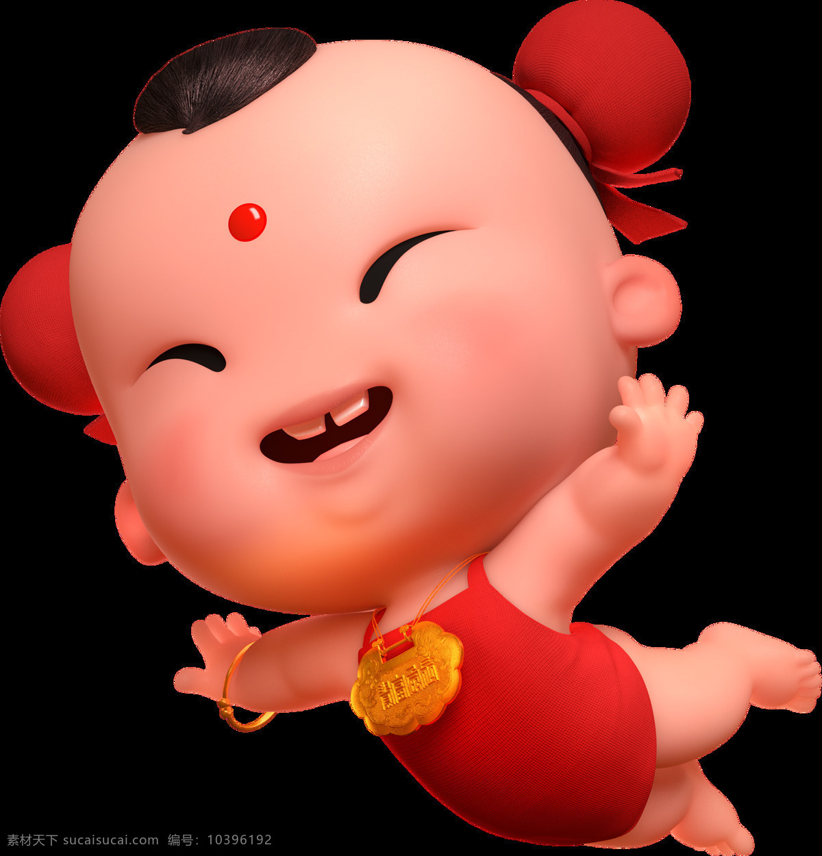 招 财 童子 春节 灯笼 喜庆 中国 风 飞翔 招财童子 节日素材 中国风素材 喜庆中国风