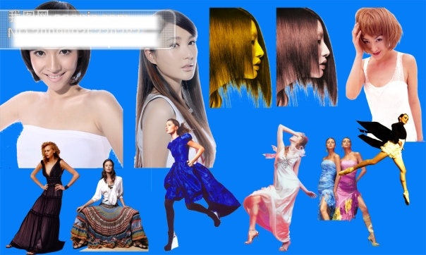 美女 集合 文件 源文件 psd源文件 人物 人物ps素材
