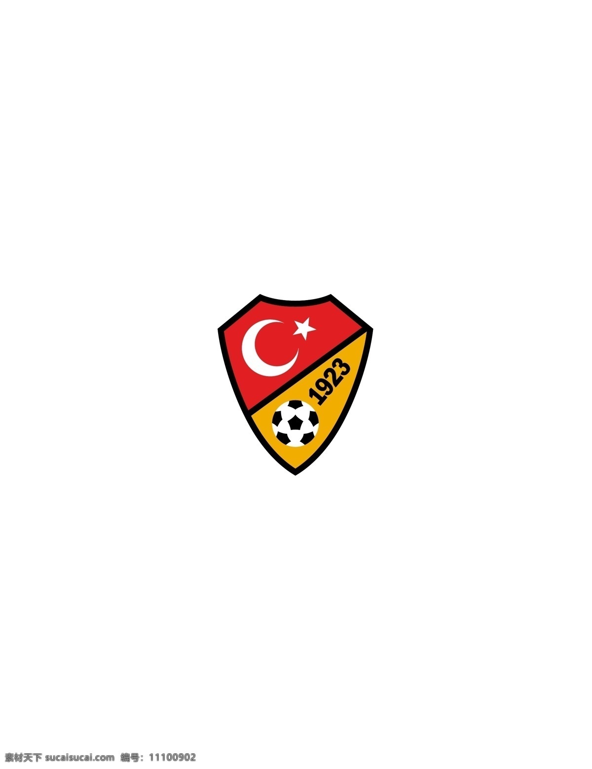 logo大全 logo 设计欣赏 商业矢量 矢量下载 turkey football association 职业 足球队 标志设计 欣赏 网页矢量 矢量图 其他矢量图