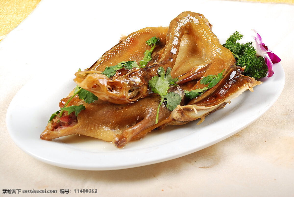清蒸板鸭 板鸭 传统美食 餐饮美食