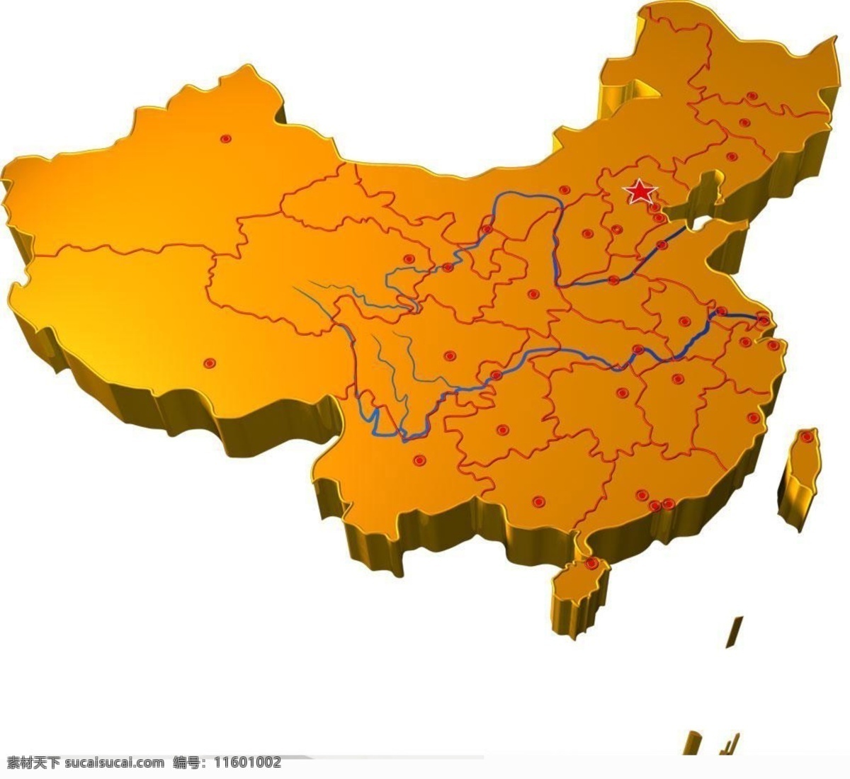原文件 地图 黄色 源文件 白色