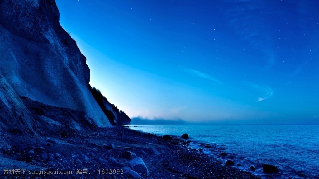 3d 傍晚 海边 岩石 外景 贴图 源文件 自然景观 山水风景 天蓝色 室外场地 hdr 环境 青色