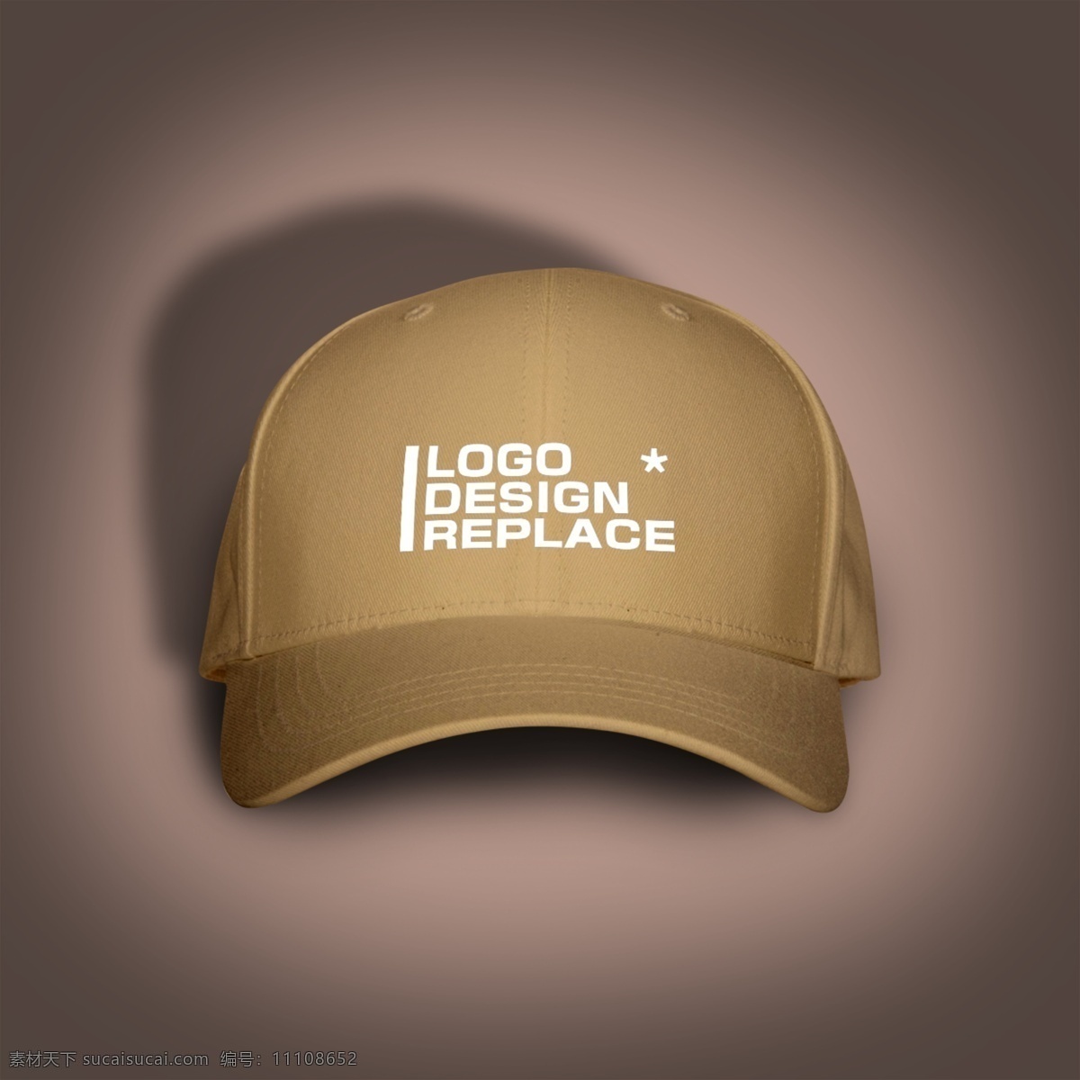 帽子 logo 展示 样机 logo展示 模型 贴图 分层