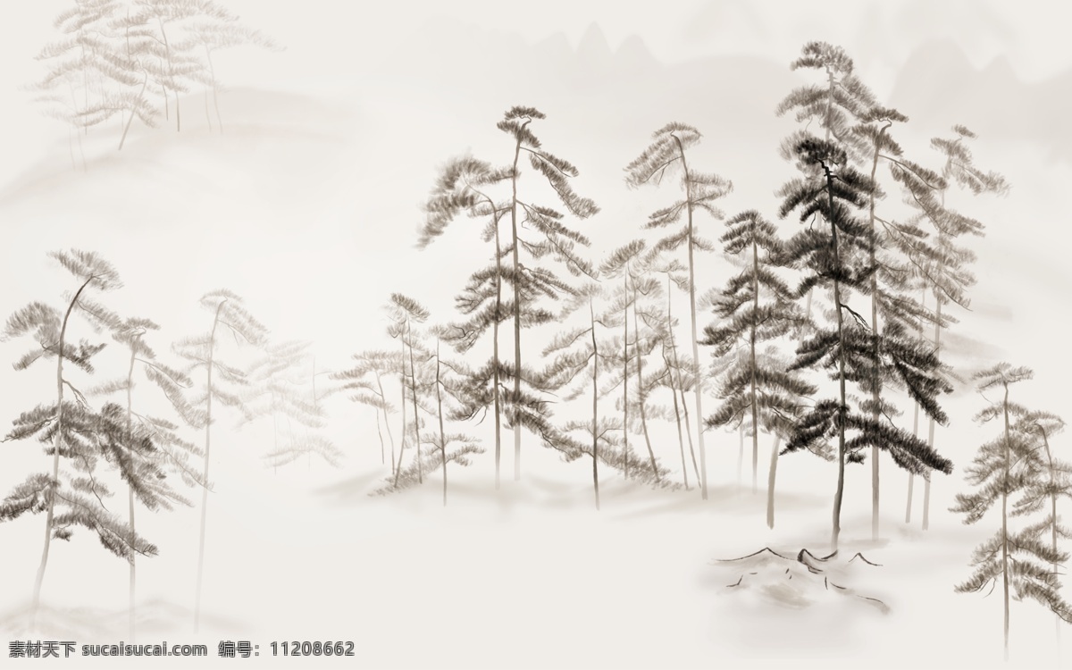 松树 山水画 风景 树 艺术玻璃 艺术玻璃图 艺术玻璃图案 雕刻图 彩雕 彩雕图 矢量图 雕刻线条图 玻璃背景墙 玻璃隔断 玻璃玄关 沙发背景 玻璃屏风 电视背景墙 背景墙 隔断 玄关 屏风 装饰设计 家居装饰 广告装饰 室内装饰 建筑家居 室内设计 文化艺术 传统文化
