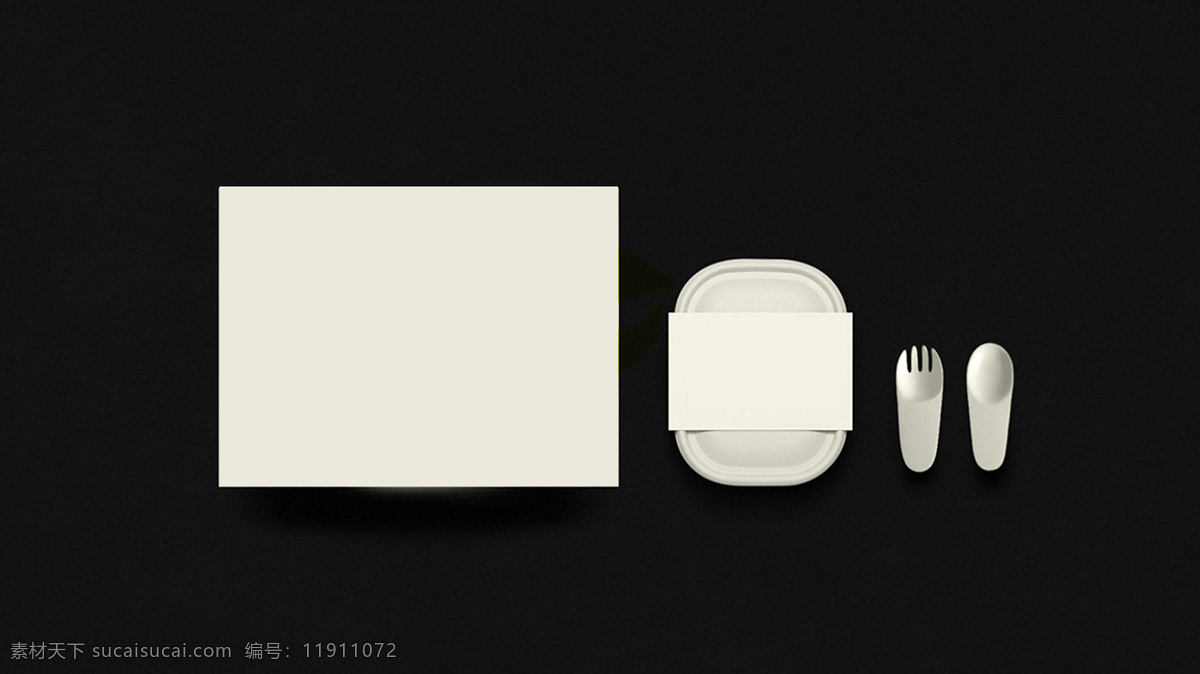 空白快餐盒 快餐盒 贴图 快餐 包装 极简 餐饮美食 餐具厨具