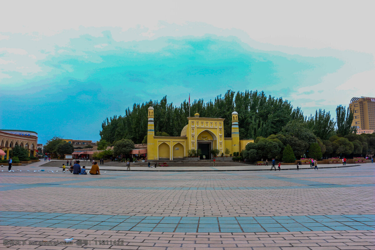 喀什艾提葛尔 喀什市 艾提葛尔 广场 新疆 喀什葛儿 旅游摄影 人文景观