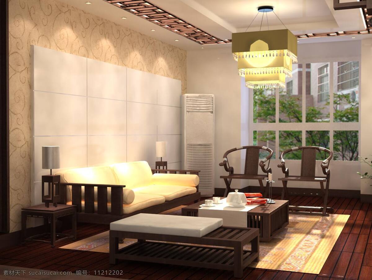 沙发 背景图片 环境设计 家装 简约 客厅 沙发背景 室内设计 中式 家居装饰素材