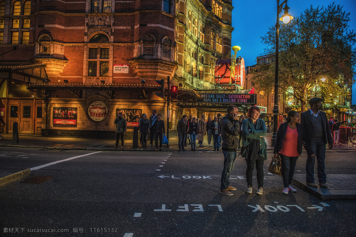 英国 伦敦 街头 风景