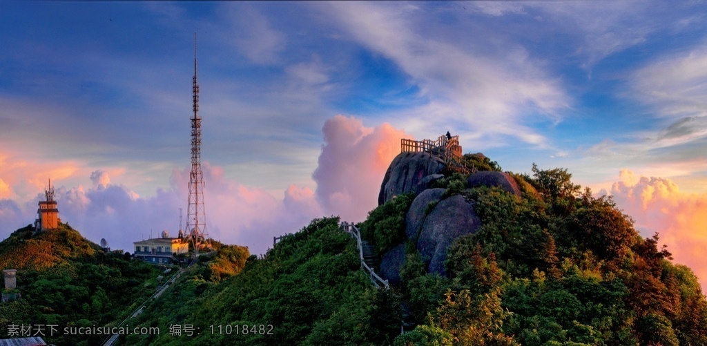 桂林 猫儿山 景区 桂林猫儿山 猫儿山景区 兴安猫儿山 旅游 朝霞 旅游摄影 国内旅游