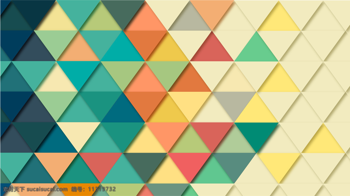 彩色 几何 三角形 背景 壁纸 模式 图形 瓦 广场 形状 镶嵌 抽象 装饰 现代 底纹 底纹边框 抽象底纹