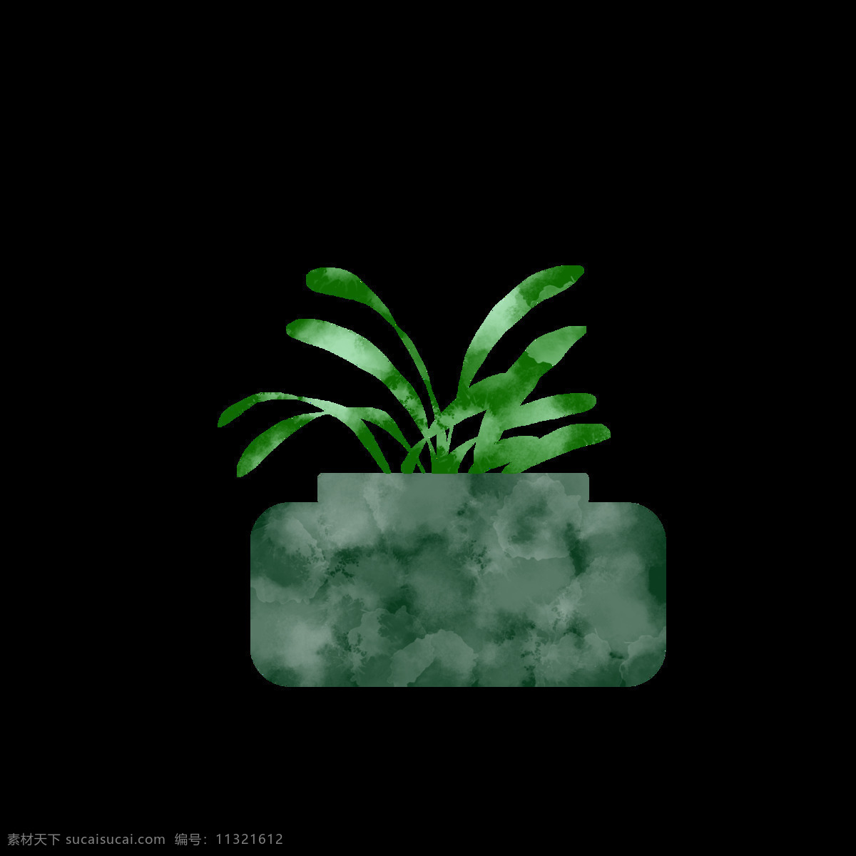 绿色 清新 水彩 植物 清爽 柔和 生机 原创 装饰 图案 小清新 装饰图案 草绿色 白色 绿叶