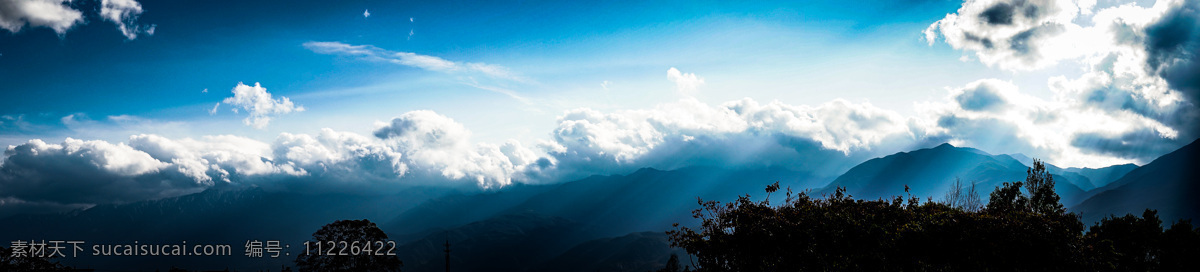 丽江苍山 天空 云 山 苍山 丽江 自然景观 山水风景