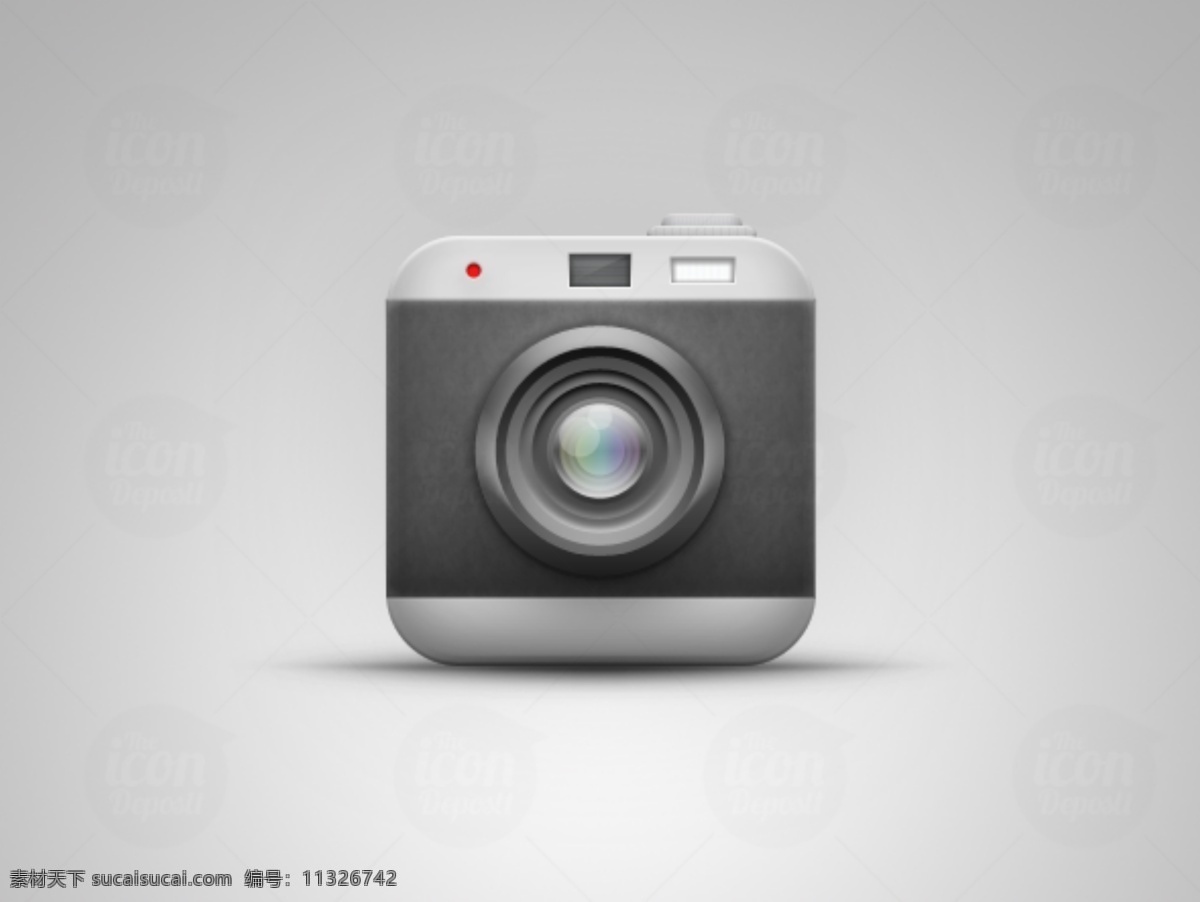 相机 图标 手机 ui icon 系列 小 清新 界面 风格 ui界面 灰色