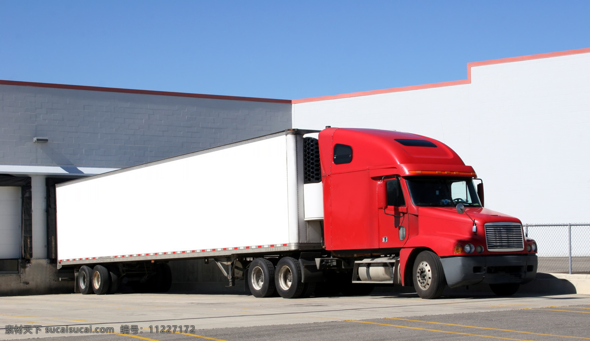 物流 集装箱 交通工具 卡车 天空 现代科技 运输 psd源文件
