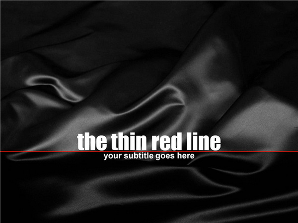 细 线条 模板 ppt模板 黑色背景 红色 红线 横跨 背景