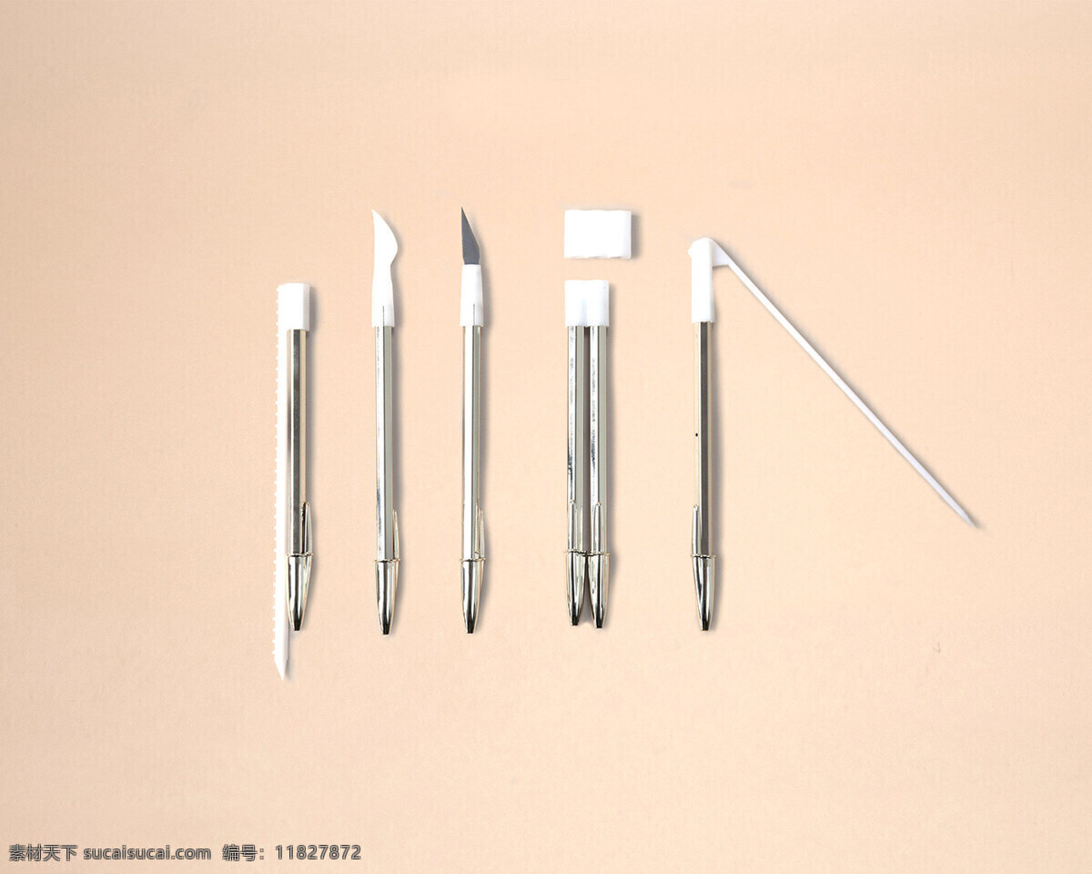 工具 工具包 直尺 小 清新 小巧 办公 产品 精密刀片