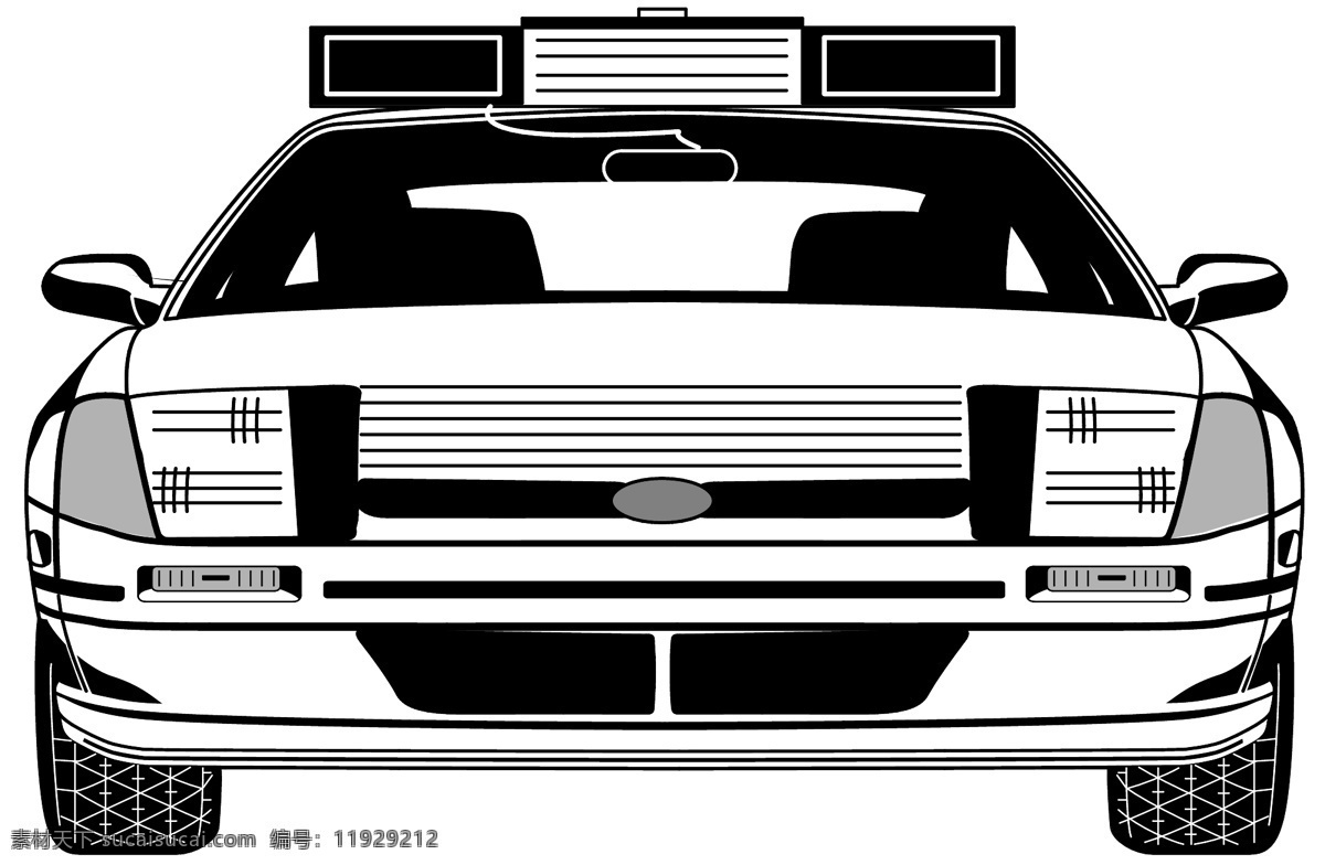 警车 车辆 交通 矢量 eps0291 设计素材 汽车世界 交通运输 矢量图库 白色