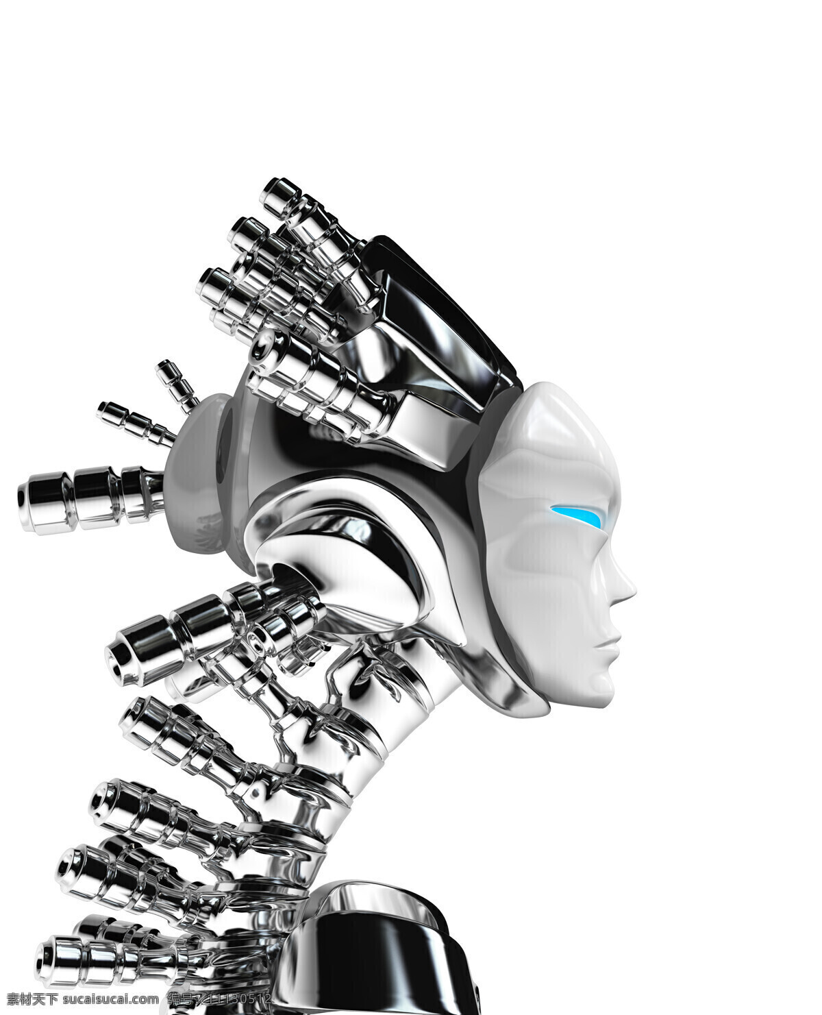 机器人 头部 特写 头部特写 科技 未来科技 其他人物 人物图片