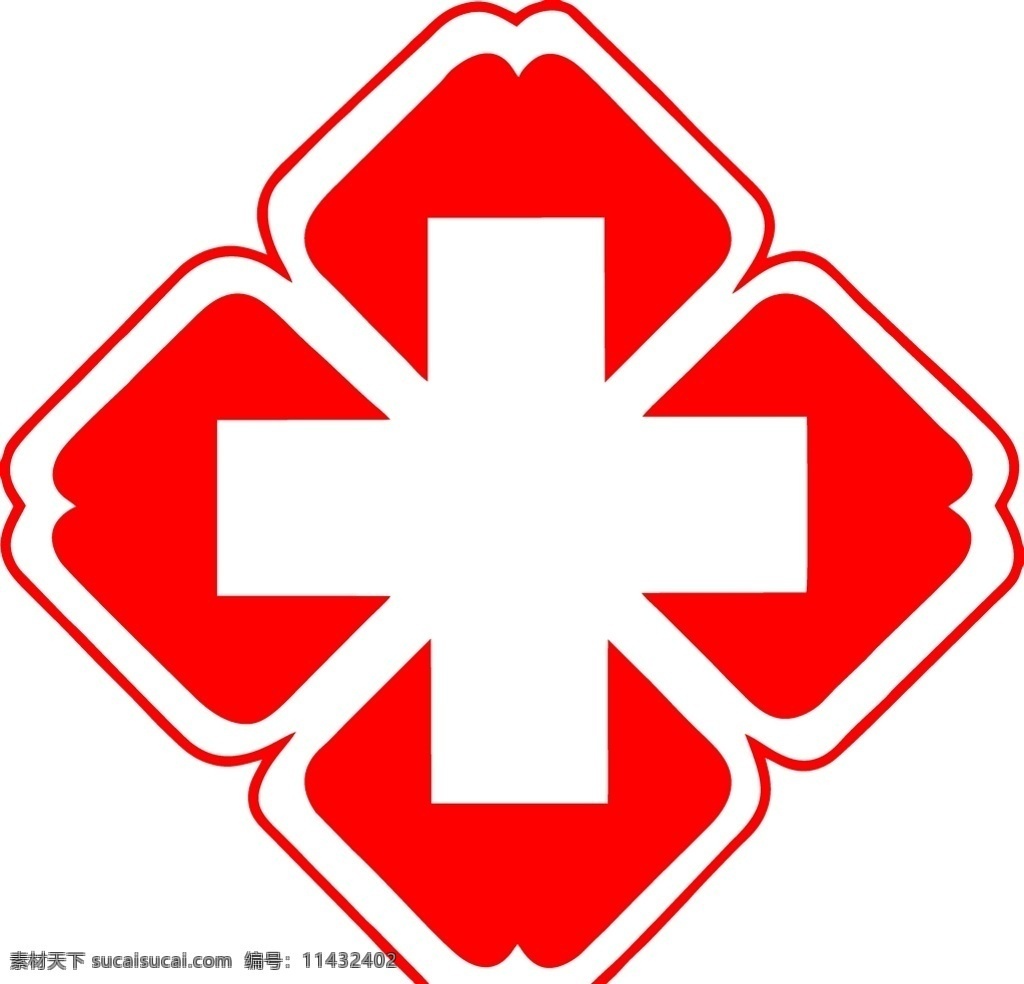 医院logo 红十字 医院 标识 logo x4 医院十字 医院标识 小敏