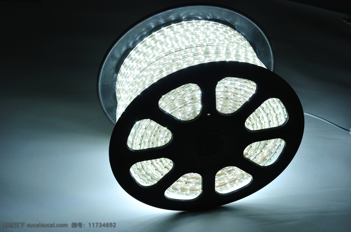 led 灯带 led灯带 白色 工业生产 现代科技 高压灯带 装饰素材 灯饰素材